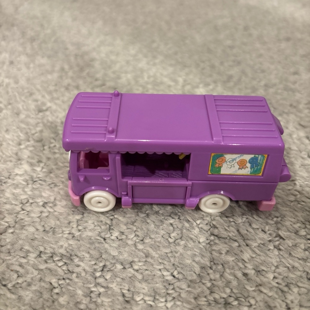Polly Pocket horse trailer set 1994